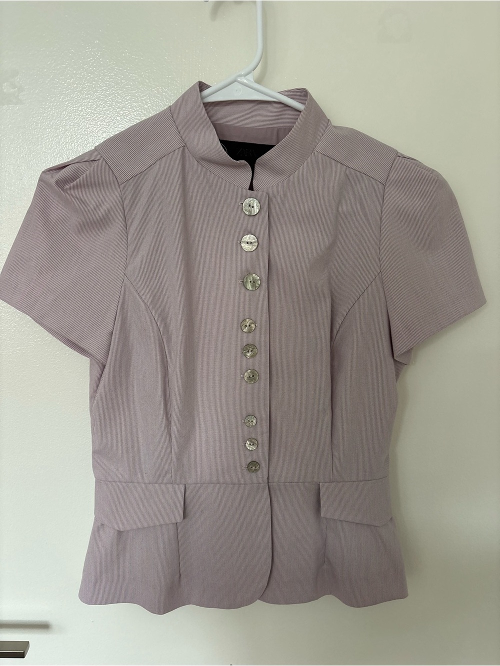 Zara Lilac Blouse